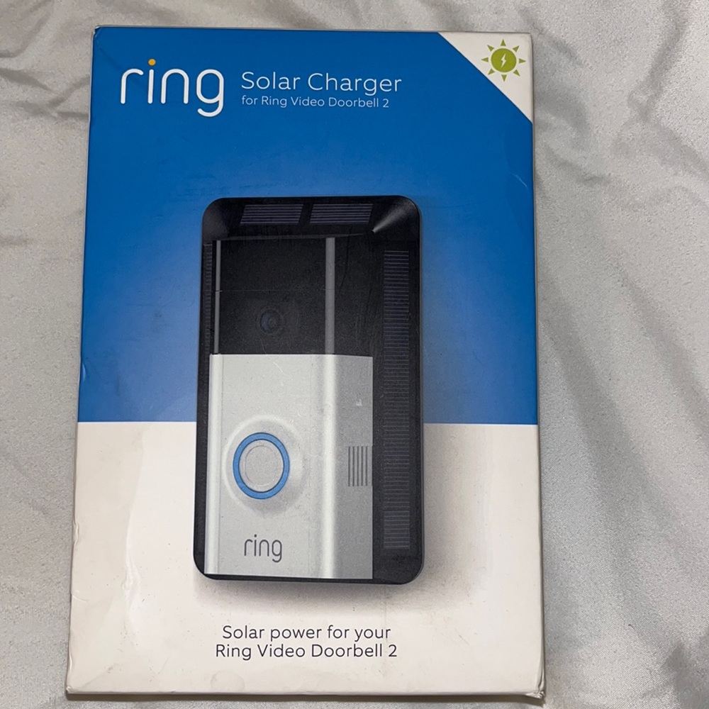 Ring solar charger for ring video doorbell 2